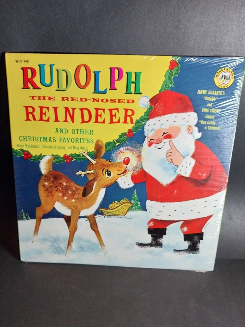 Rudolph the Red-Nosed Reindeer LP 1978 Wonderland Records - Vinyl SEALED
